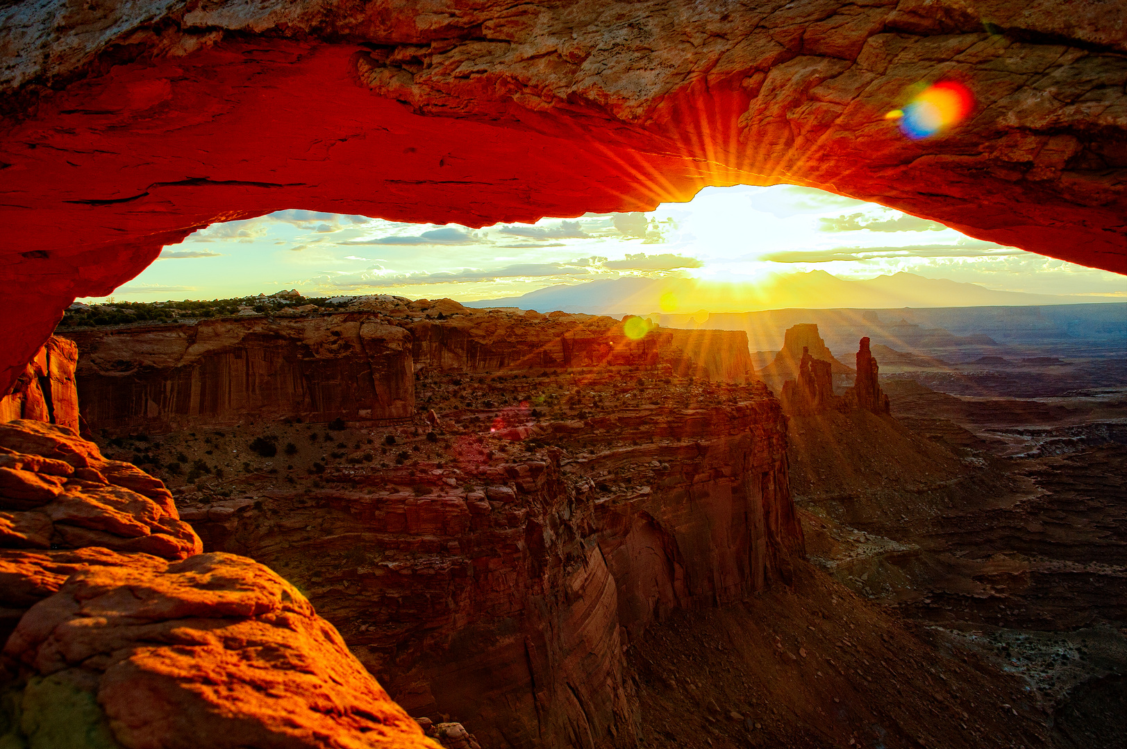 Mesa Arch in the morning