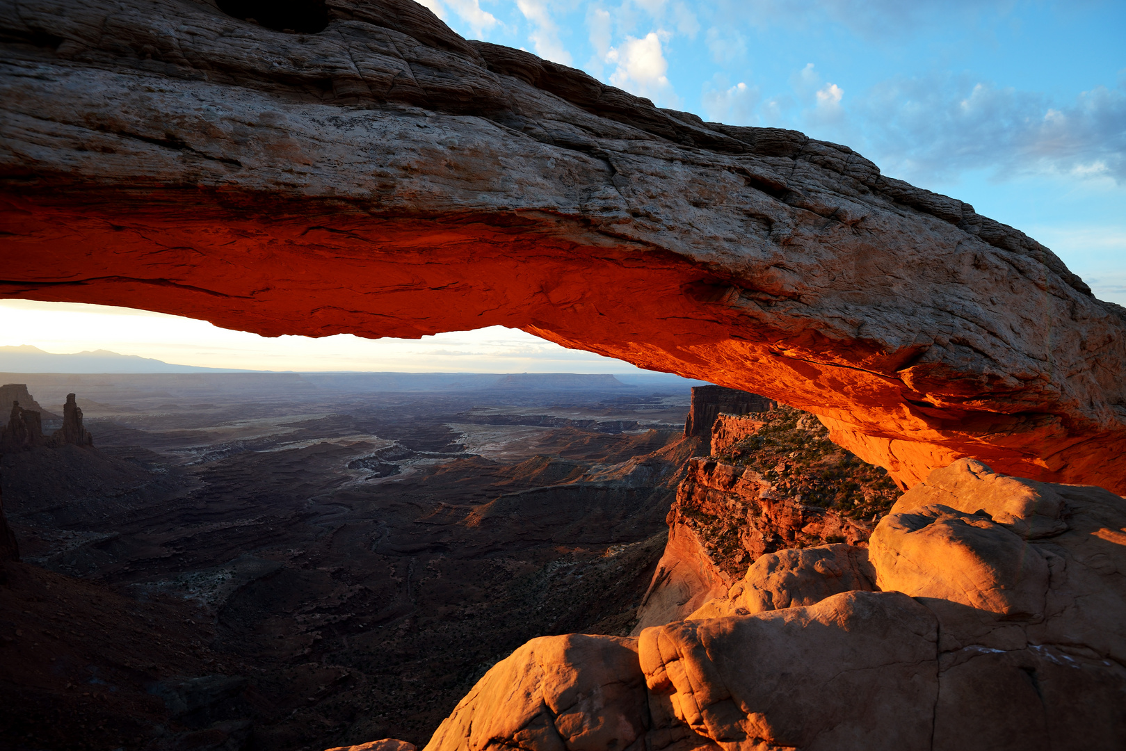 Mesa Arch: Sonnenaufgang 1