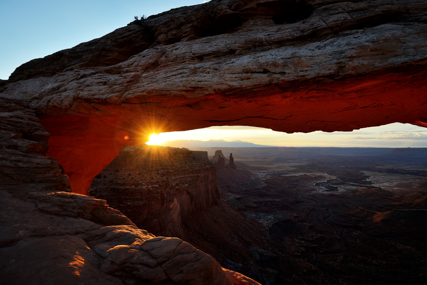 Mesa Arch: Sonnenaufgang 2