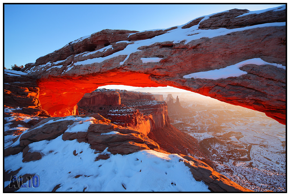 Mesa Arch - Winter