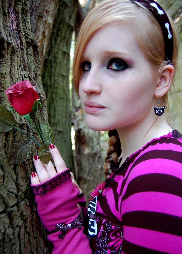 Meskalinprinzessin outdoor Portrait