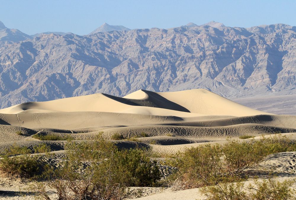 Mesquite Flat Dunes im Death Valley, CA