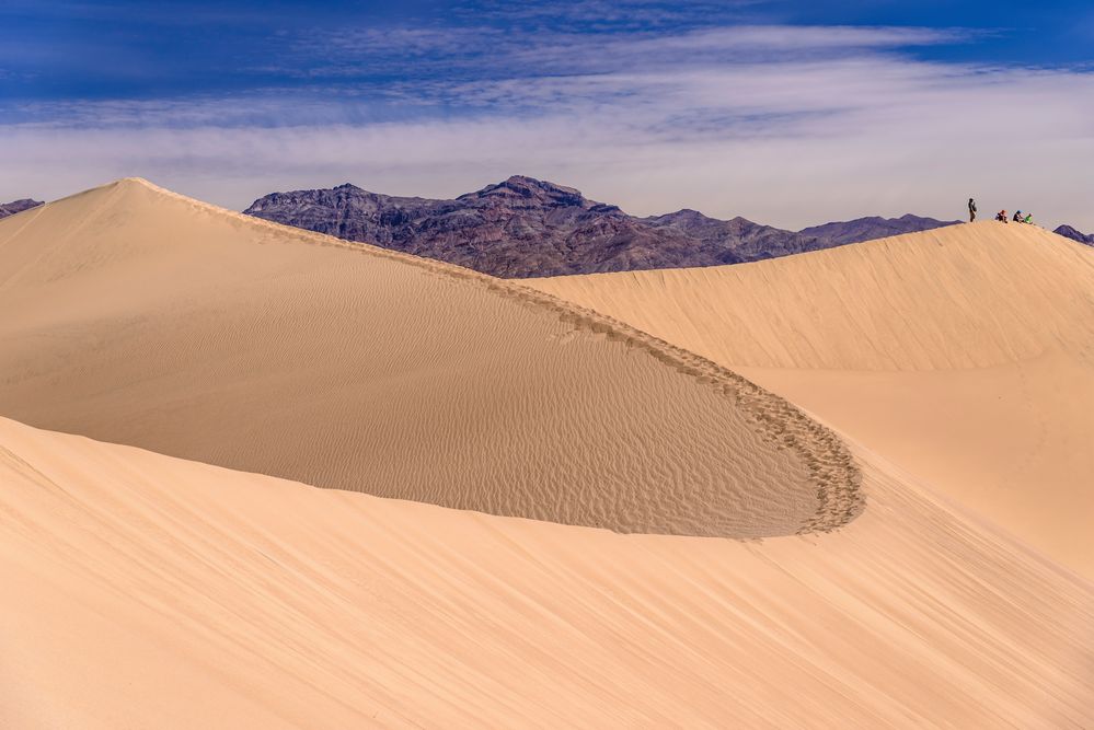 Mesquite Flat Sand Dunes, Death Valley, Kalifornien, USA