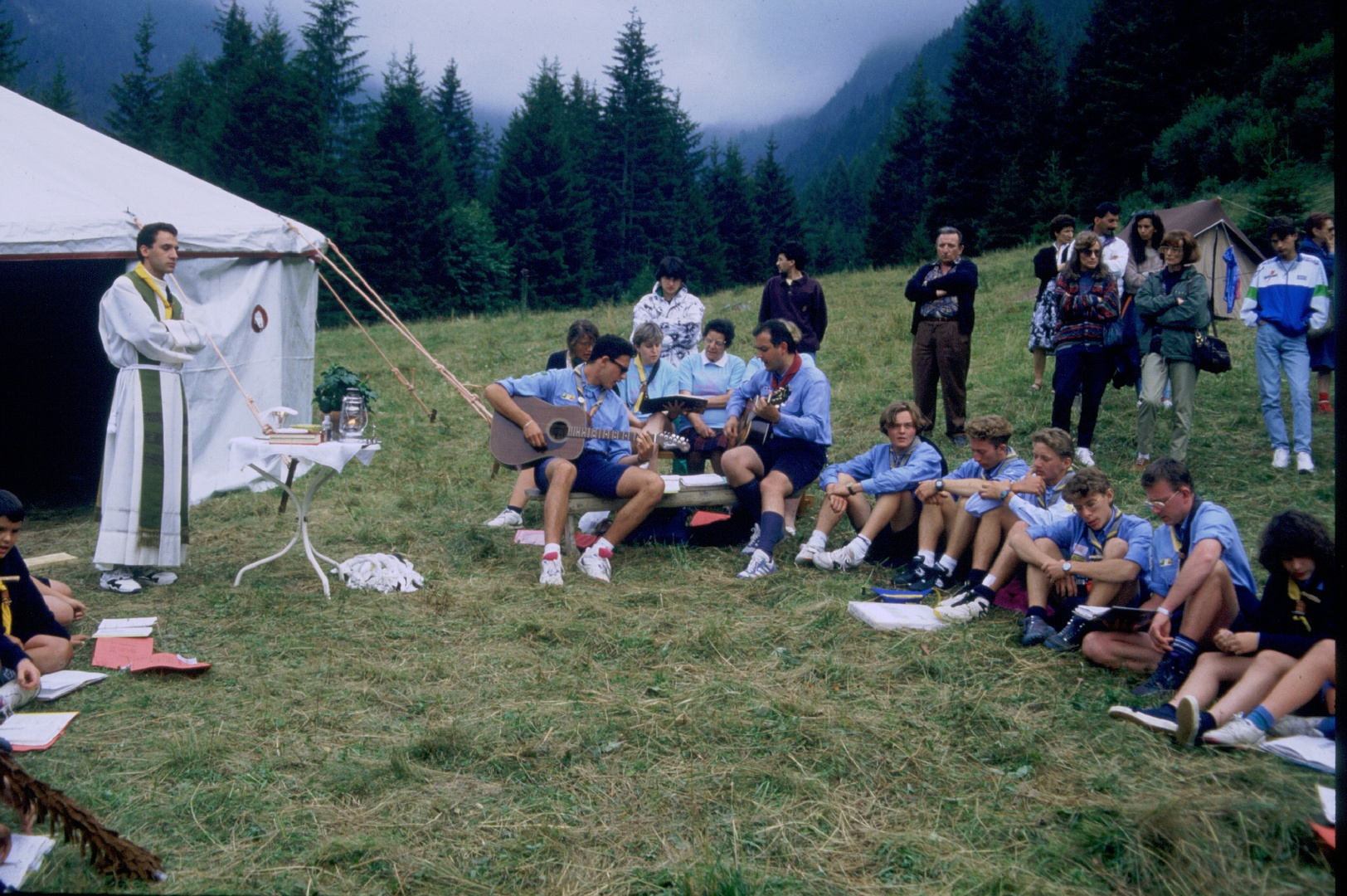 Messa al campo Scout