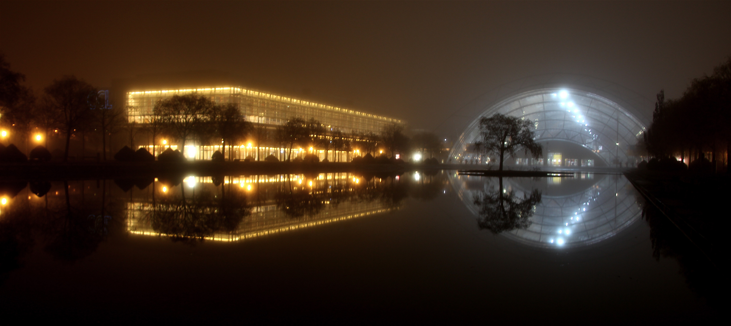 Messe im Nebel