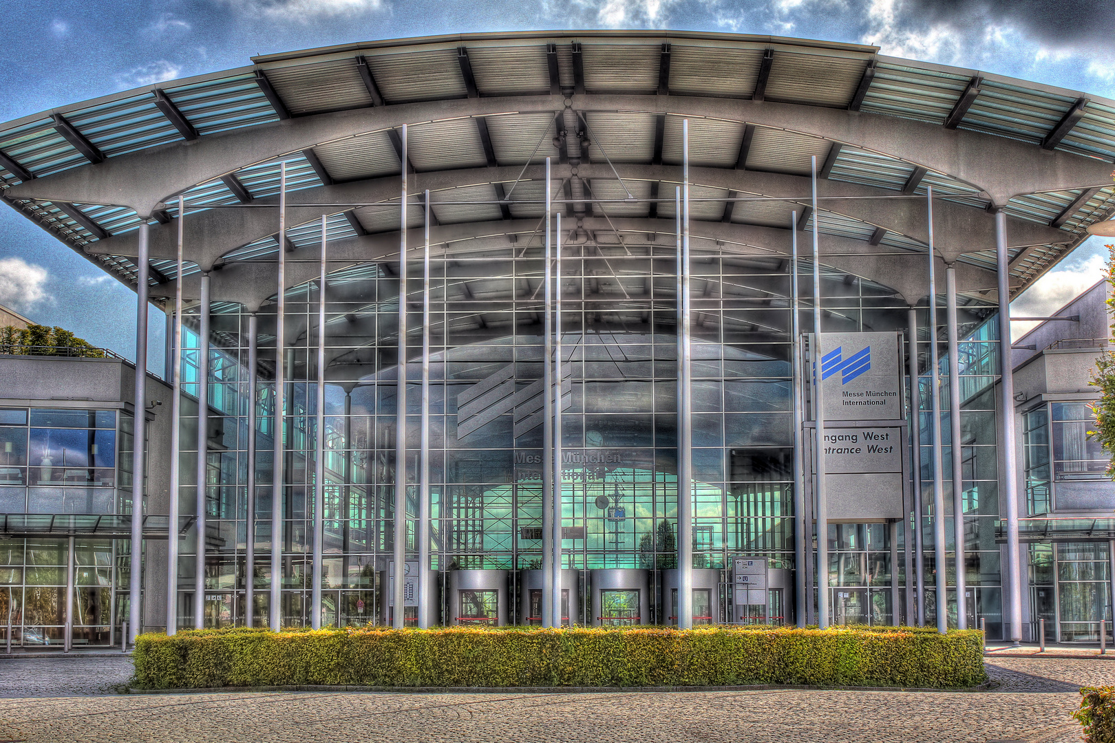 messe münchen Foto & Bild | architektur, stahlbau, motive ...