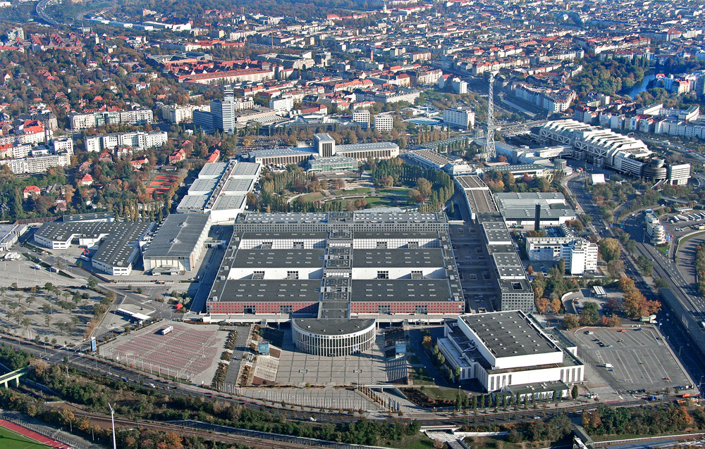 Messegelände Berlin - Luftbild