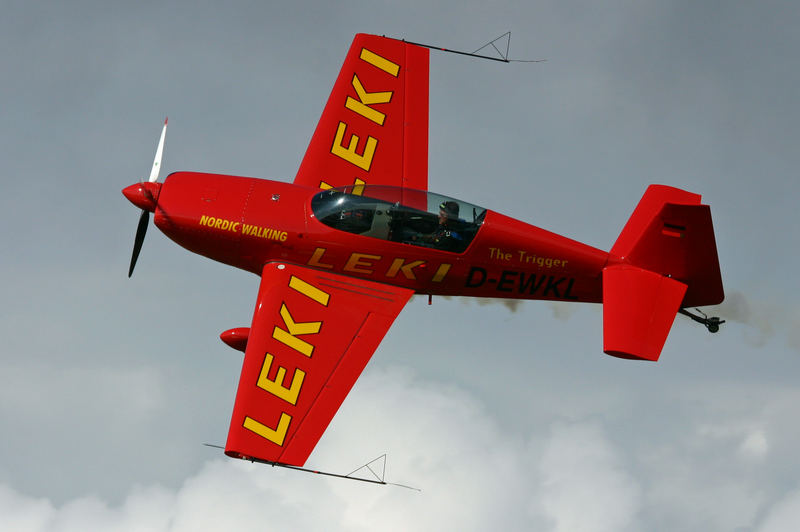 Messelberg Flugtag 2006, Klaus Lenhard auf seiner Extra 300