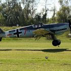 Messerschmitt Bf 109 / ME 109 beim Landeanflug