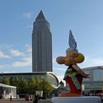 Messeturm - Buchmesse 2017 in Frankfurt am Main