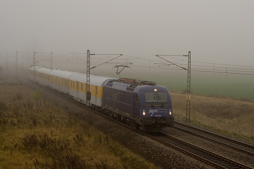 Messfahrt im Nebel III