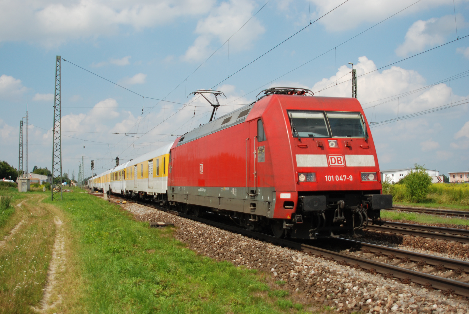 Messfahrt ,Siemens Vectron.. und Bremslok 101 047-9