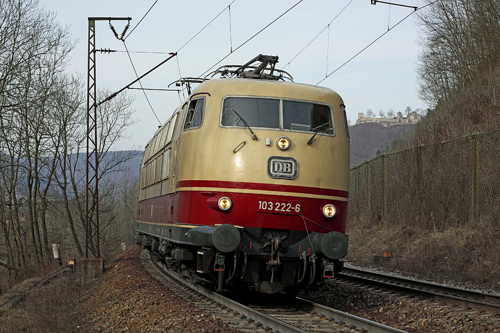 Messfahrten auf der Geislinger Steige - Teil X