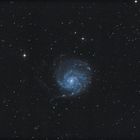 Messier 101 - Feuerrad-Galaxie