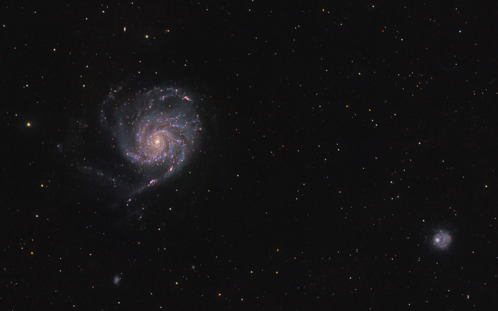 Messier 101 - Feuerrad Galaxy