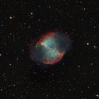 Messier 27, der Hantelnebel, ein astrofotografisches Experiment