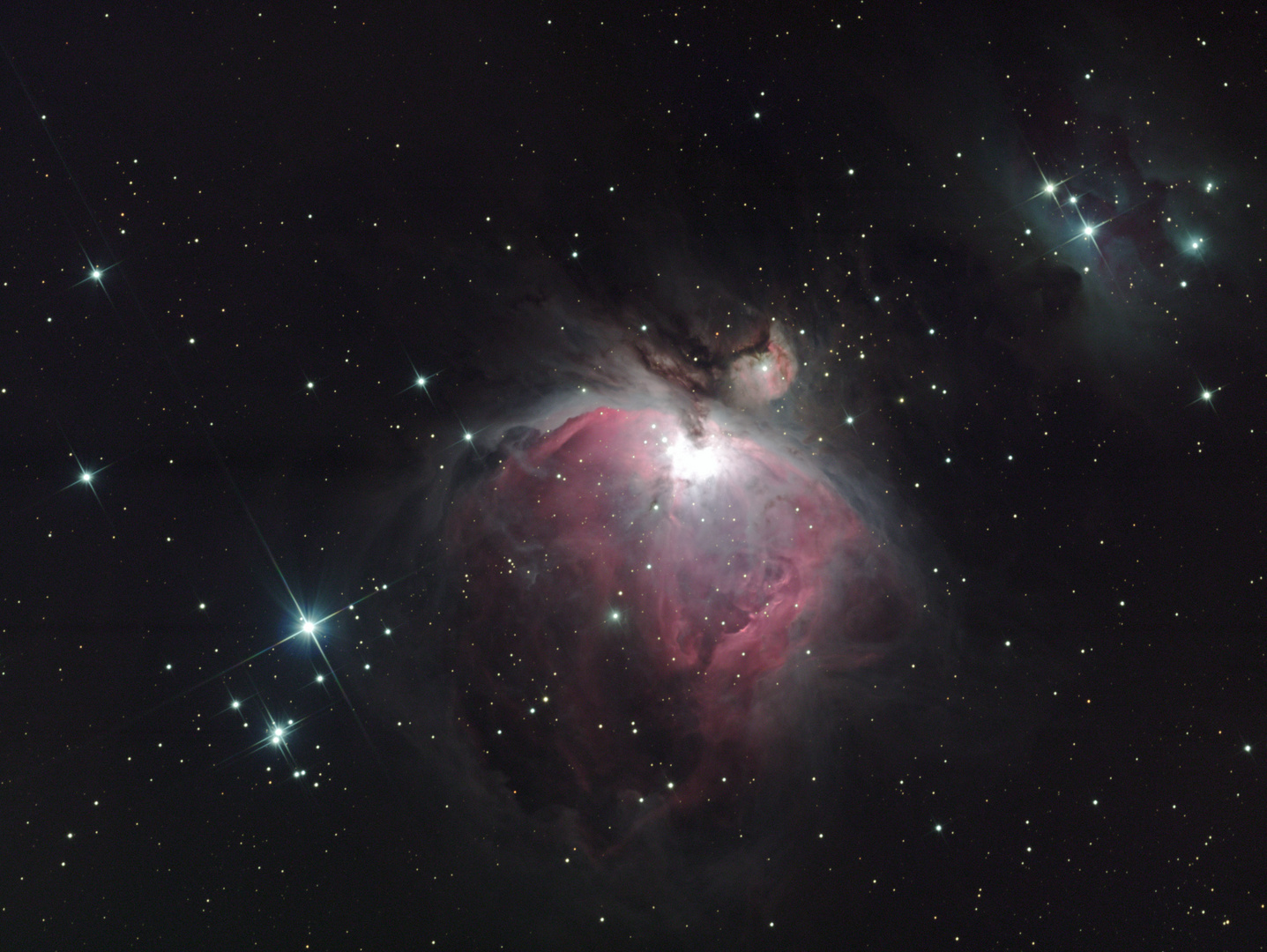 Messier 42 Orion Nebel im Sternbild Orion Foto & Bild astrofotografie, himmel & universum