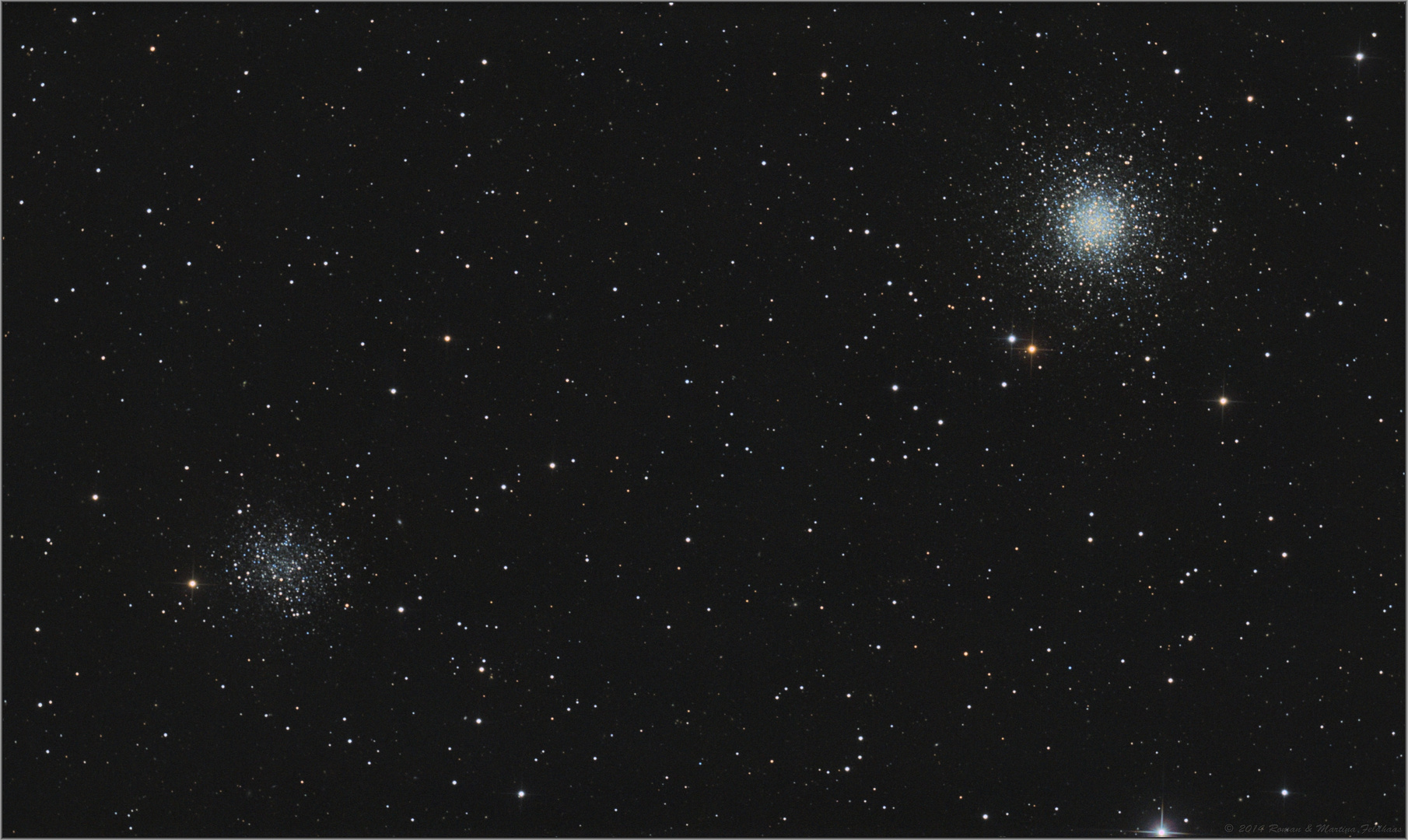 Messier 53 und NGC 5053