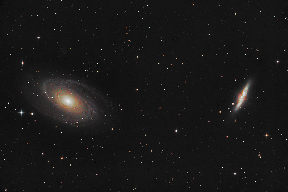 Messier 81 und Messier 82