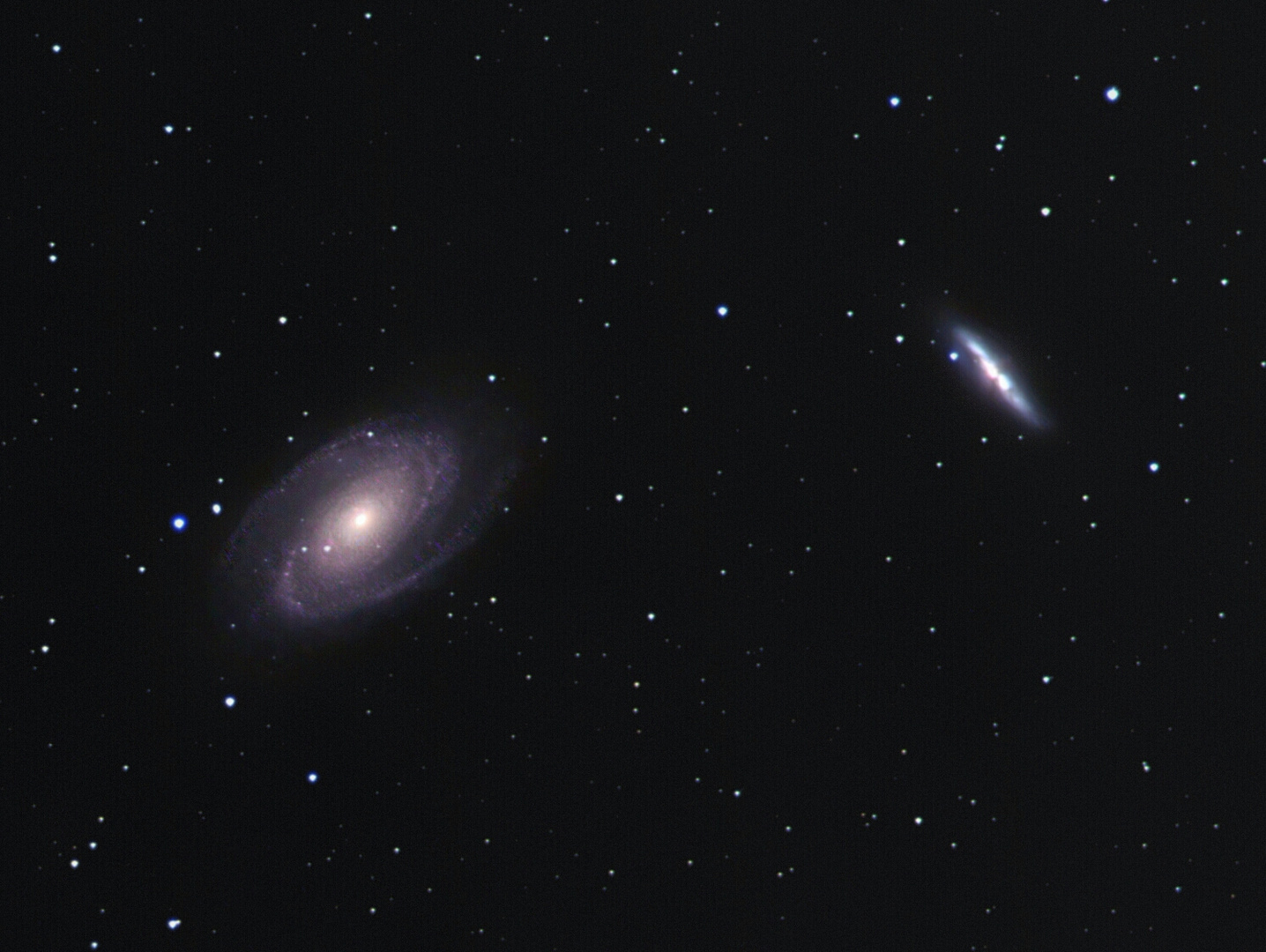 Messier 81 und Messier 82