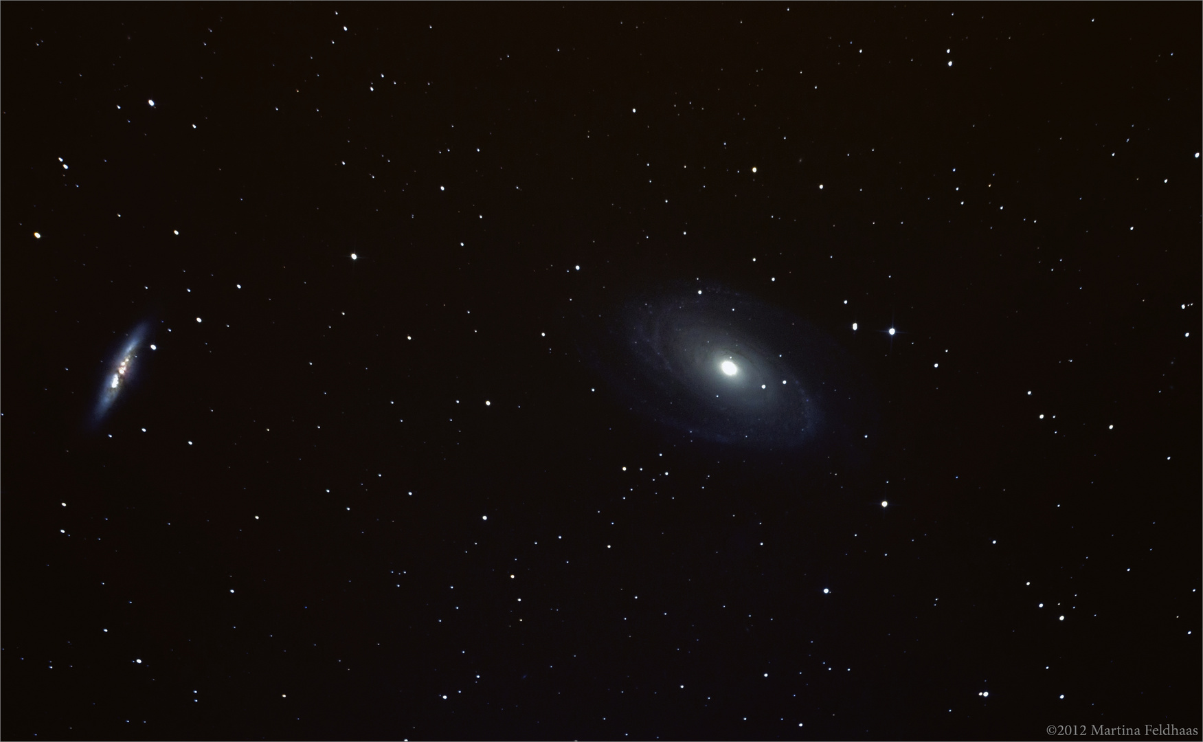 Messier 81 und Messier 82