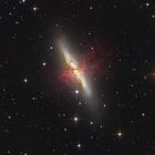 Messier 82 Starburstgalaxie