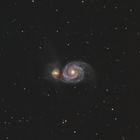 Messier M51 Whirlpool Galaxie