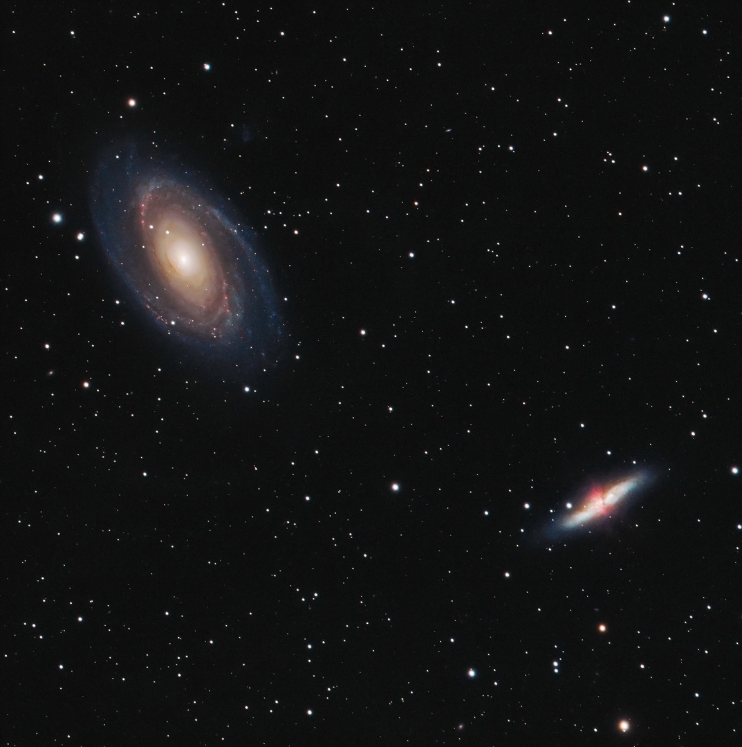 Messier M81 u. M82