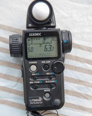 Messreihe mit Sekonic