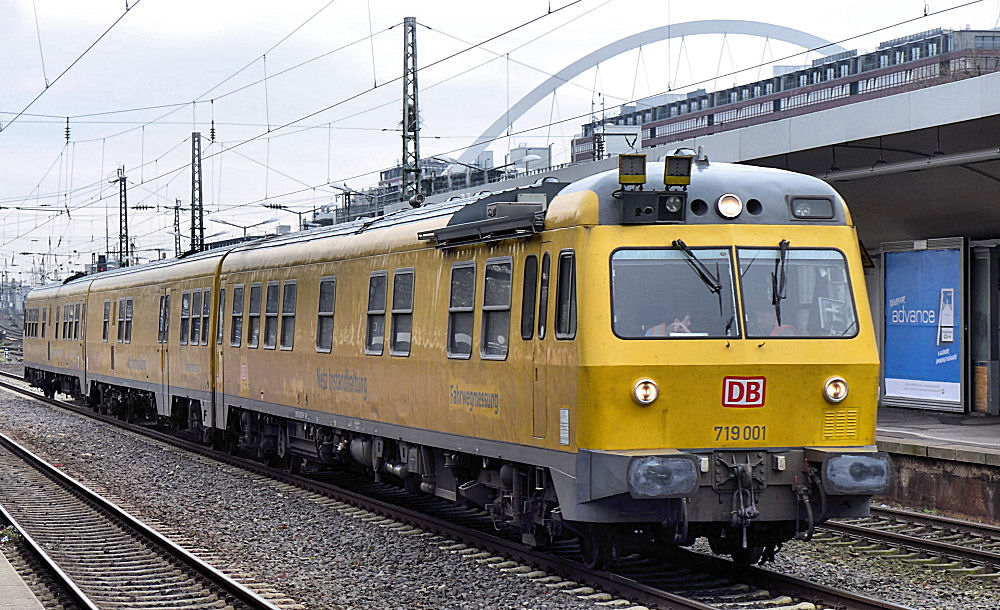 Messwagen Baureihe 719 der DB