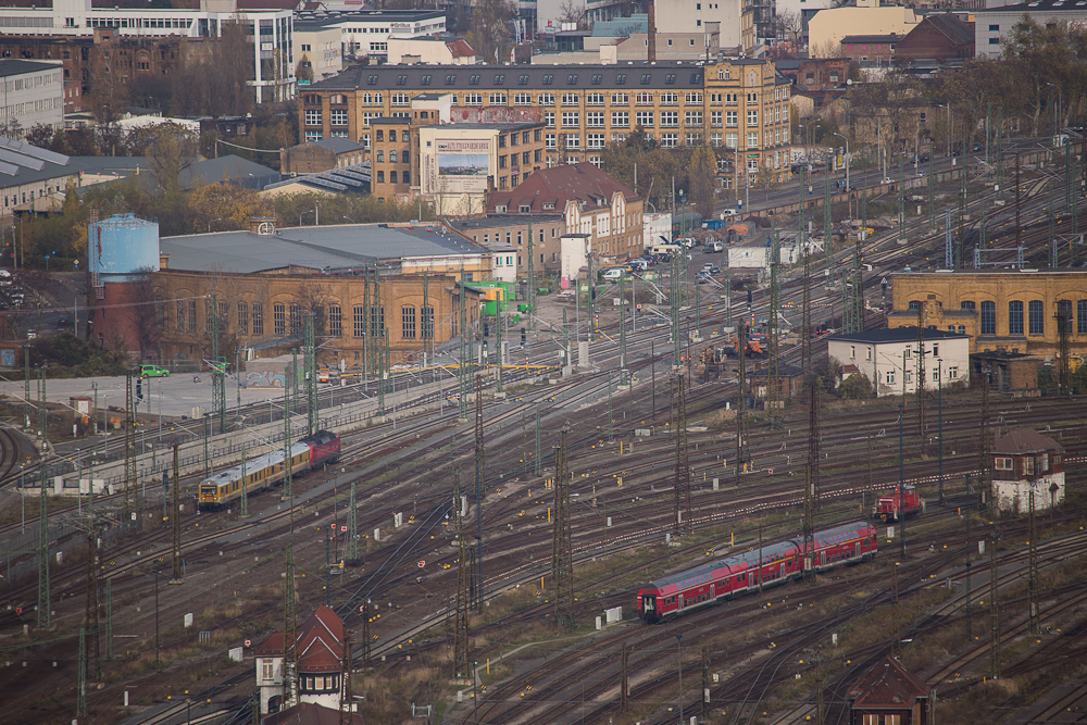 Messzug in Leipzig Hbf