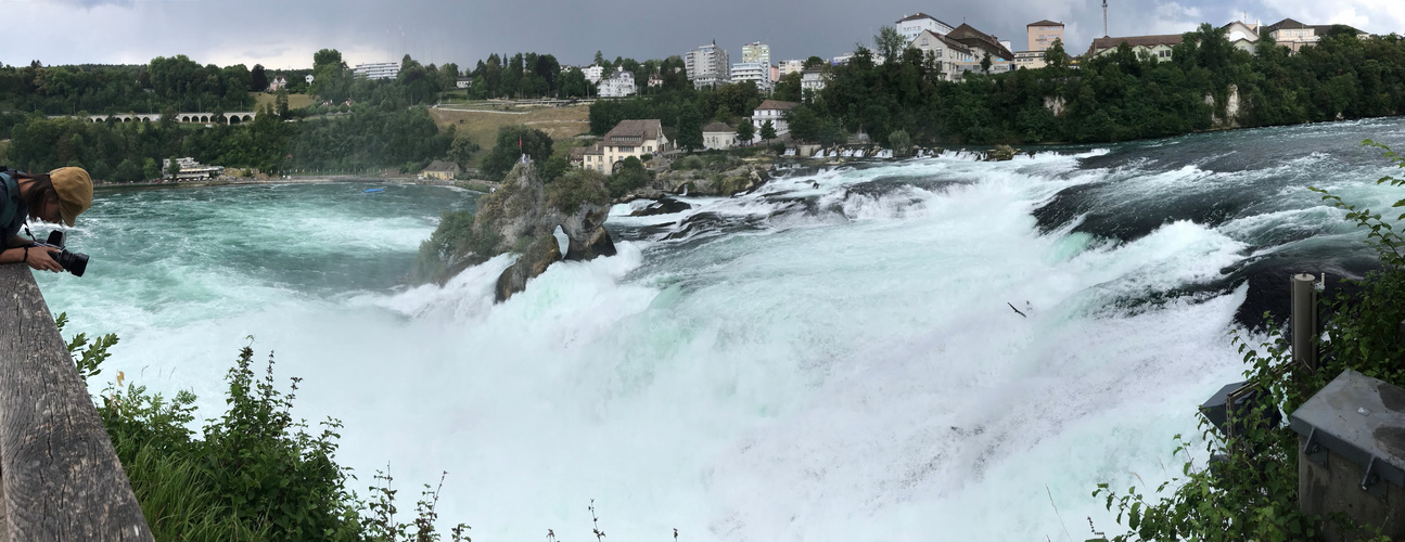 met Toby Wong .chungwai @ Rheinfall Schaffhausen