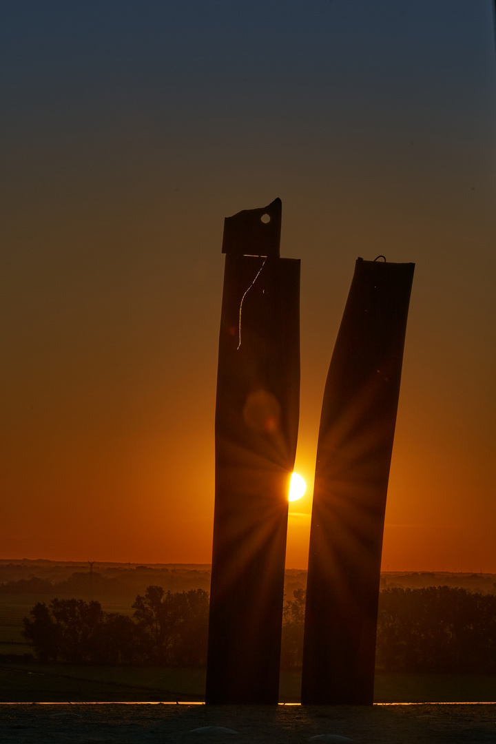 Metalhenge bei Sonnenaufgang 1/6