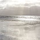 "Metallisches Licht" am Strand von Blavand