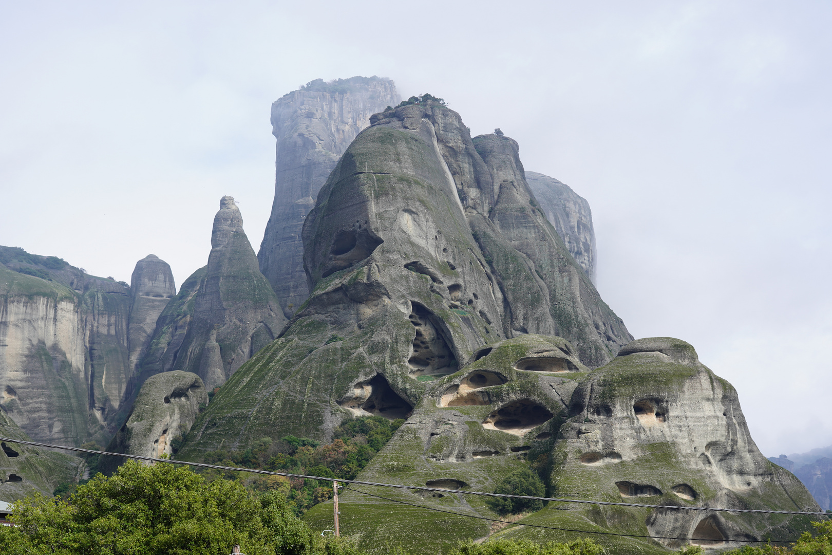 Meteora Felsen Griechenland