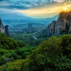 Meteora Greece Sunset on the Rock 1