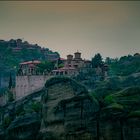 Meteora im Regen (III)