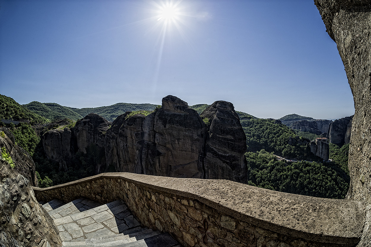 Meteora - Kloster Varlaam, vormittags