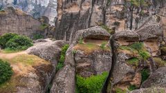 Meteora - mal ohne Kloster