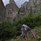 Meteora - manchmal auf allen Vieren