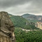 Meteora mit Kloster Roussanou