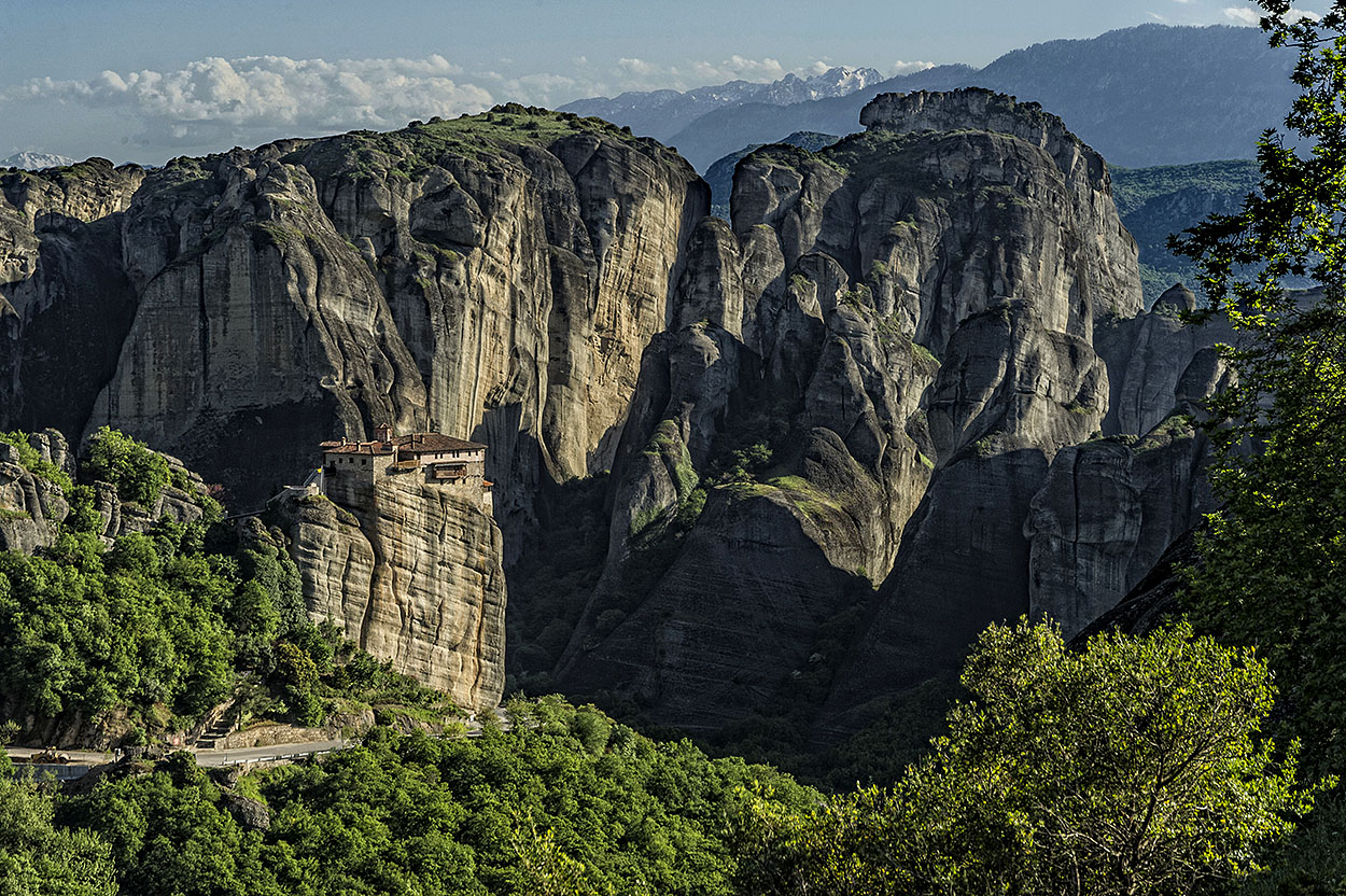 Meteora - Roussanou am Abend