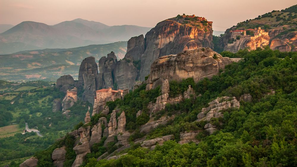 Meteora sunrise