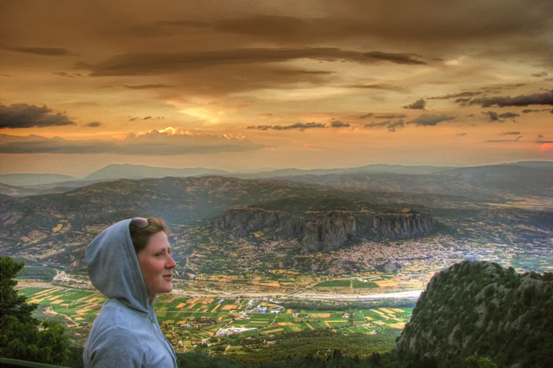 Meteora Sunset