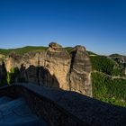 Meteora - Treppen von Kloster Varlaam