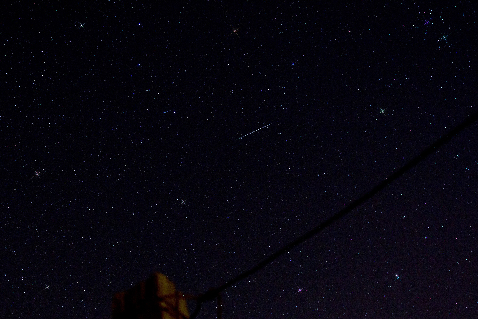 Meteorstrom Quadrantiden - Sternschnuppen