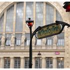 Metro en gare du nord