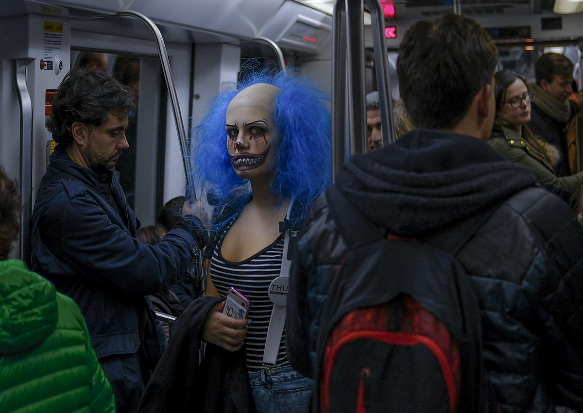 " Metro hacia Gotham "