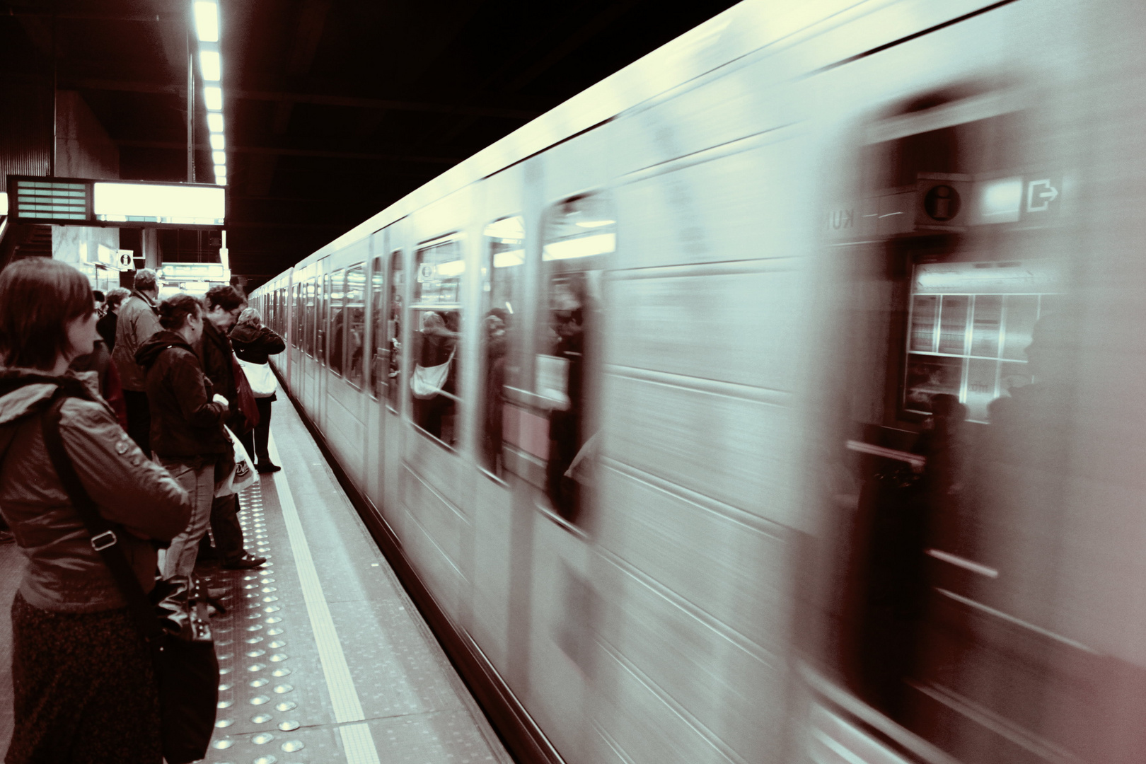 Metro in Brüssel