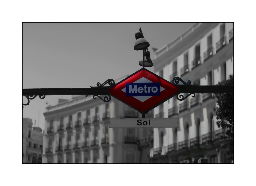 Metro in Madrid